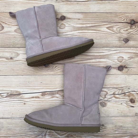 American Eagle Outfitters Pink Lined Winter Boots - Picture 4 of 16